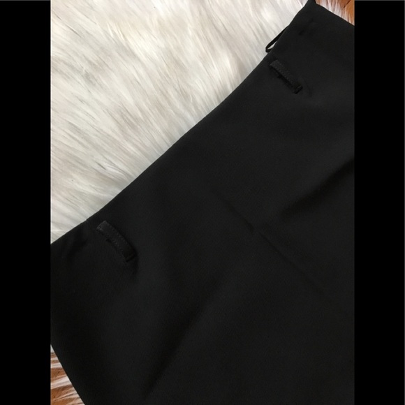 W.Prada Wool Pencil Black Skirt 40/4 - Picture 5 of 8